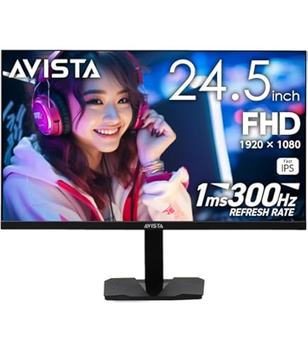 USED 24.5 インチ IPS 240Hz ディスプレイ DGF240SDB Amazon.co.jp: AVISTA ゲーミングモニター 24.5インチ 240Hz